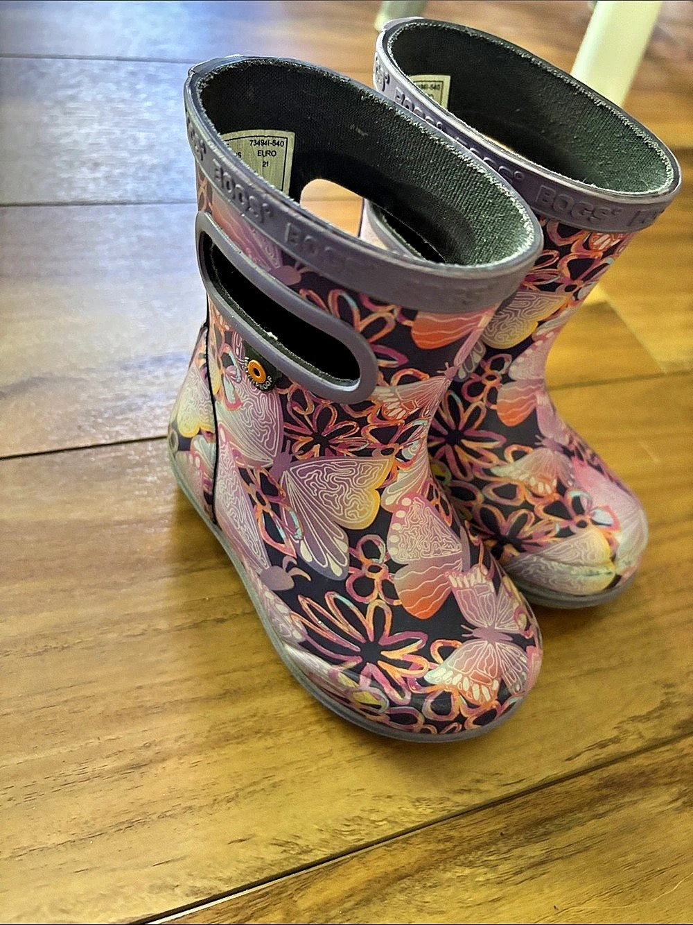 Bogs Floral Rain Boots Size Baby
/toddler Size 5